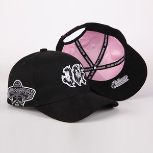 Tùy chỉnh 5 Bảng điều chỉnh Mens hồ sơ cao vương miện cong vành một khung <span class=keywords><strong>snapback</strong></span> bóng chày gorras mũ được trang bị mũ - Product Image 2