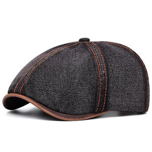 Populaire Béret Unisexe 100% Coton Rayé Rétro Coréen et Japonais Nouvelle Version 2026 Polyvalent Quatre Saisons pour le Sport, la Pêche et les Fêtes - Product Image 3