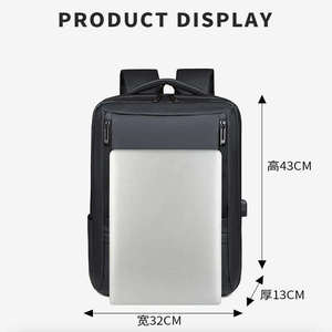 Mochila de Lujo para Hombre, Antirrobo, Inteligente, para Portátil, para Mujer, Personalizada, Escolar, de Viaje - Product Image 5