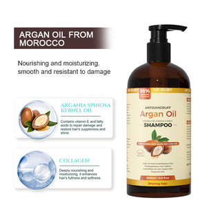 OEM/ODM Los Mejores Productos para <span class=keywords><strong>el</strong></span> Cuidado del Cabello, Champú Orgánico Natural con Aceite de Argán Anticaída para <span class=keywords><strong>el</strong></span> Crecimiento, Set de Cuidado Capilar Hidratante - Product Image 2