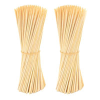 Bâtonnets de barbecue en bambou naturel de qualité supérieure, longueur 12-50 cm, écologiques et biodégradables, pour grillades – Vente chaude