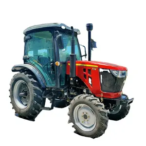 4x4 80hp高品质新型农用拖拉机，带前端装载机，在澳大利亚热卖