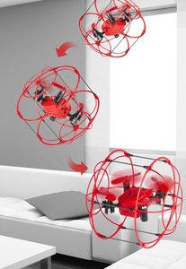 Mua đồ chơi bay không người lái cho trẻ em điều khiển từ xa bay 2.4G 4CH 6 trục không đầu dron RTF UFO rc mini <span class=keywords><strong>Quadcopter</strong></span> - Product Image 5