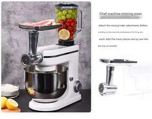 Batidora de 5/6/8/10L para Repostería, Robot para Pastelería, <span class=keywords><strong>Vatidora</strong></span>, para Hacer Pan, Robot de Cocina, Batidora de Pedestal, Electrodomésticos Comerciales - Product Image 2