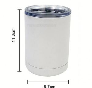 Vasos Térmicos Ecológicos de 10oz para Sublimación, Antiderrames, Lisos, Listos para Enviar, Tipo Lowball - Product Image 2