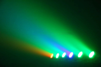 6 projecteurs PAR LED RGB étanches pour événements DJ et parcs à thème, équipement de scène extérieur, indice de protection IP65