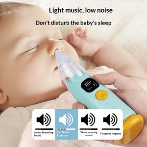 Aspiratore Nasale Elettrico per Neonati e Bambini, Alimentato USB, per Uso Domestico, Pulitore di Muco Nasale con Design Anti-Reflusso - Product Image 3