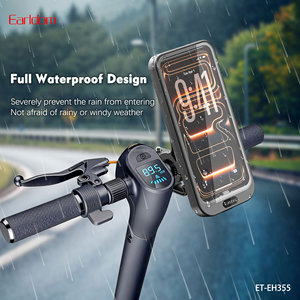 Soporte para Teléfono Impermeable para Bicicleta Earldom 360 Grados, Pantalla Táctil Sensible, Visión Clara de la Pantalla para Ciclistas - Product Image 5