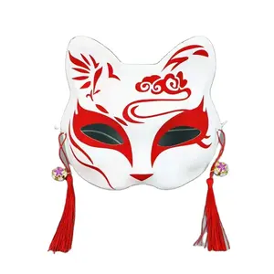 Maschera per bambini a pieno facciale maschera per adulti a pieno facciale in stile JP maschera per feste di natale per gatti Keaton