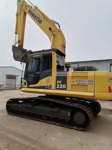 ¡Gran capacidad! Excavadoras Komatsu PC220 grandes de 22 toneladas, excavadora de servicio pesado usada hecha en Japón para aplicaciones mineras e industriales - Product Image 2