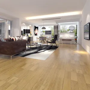 Piso de vinil de luxo com design de madeira, cobertura à prova d'água para piso, piso de vinil híbrido SPC, piso de vinil