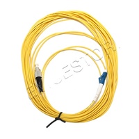 2/7/10/12/15/20m Fiber Optic Jumper Cable 2.0mm LC/UPC-FC/UPC-MM-PVC(OFNR) Fiber Optic Patch Cord