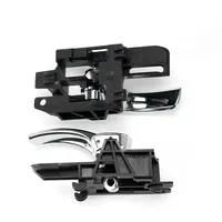 Nouvelles poignées de porte intérieures polies en ABS, 2 pièces, avant et arrière, modèle 80670JD00E 80671JD00E, Qashqai J10 2007-2013, versions gauche et droite