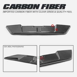 Cubierta del panel trasero del maletero (parte trasera de la placa de matrícula) para SUBARU 2022+ WRX VBH, material de fibra de carbono - Product Image 3