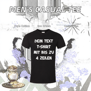 T-shirt décontracté pour homme WX823029, 100% coton jersey, manches courtes, respirant, écologique, uni - Product Image 2