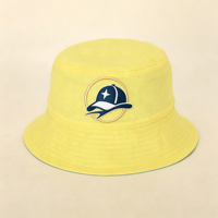 Casquette Bob en Coton pour Femme, Vente en Gros, Réversible Double Face, Chapeau de Pêcheur d'Été avec Logo Brodé Personnalisé