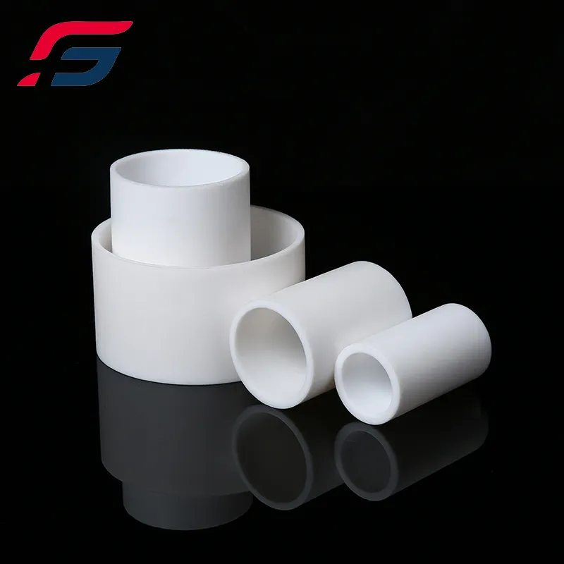 Venti anni di fornitori di tubo di ptfe 115 millimetri resistente alle basse temperature bianco ptfe modellato tubo