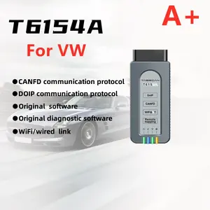 EUCLEIA T6154A es compatible con CANFD PK VNCI 6154 5054A para Volkswagen Audi Skoda soporte de inspección especial ODIS11 Engineer 16