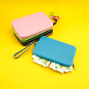 Silicone Made Ladies Men <b>Long</b> <b>Wallet</b> Zip Around Easy Use Simple Anti Theft Convenient Travel Essential Gear - Product Image 5