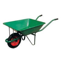 WB4200 58l 13 "x3.00-8 Roue Outils De Jardin Weelbarrow Utility Wagon Dump Metal Frame Camping Cart Brouette