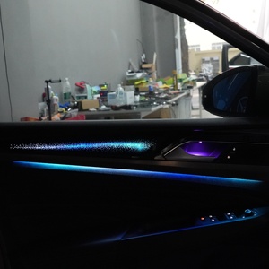 Kit de tiras LED para iluminación ambiental de coche RHD de 4 puertas con función inteligente de selección de colores a través de aplicación móvil - Product Image 2