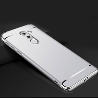 Coque de protection 3-en-1 galvanisée coque rigide givrée complète pour Samsung S9 PLUS S7 EDGE S7 EDGE