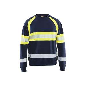 BLAKLADER - 3359115889334XL Pull haute visibilité Bleu marine/jaune-EAN 7330509467138 HI-VIS WORKWEAR - Product Image 1