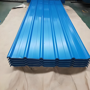 Tôle métallique ondulée galvanisée Aluzinc haute résistance, revêtue de couleur, pour toits inclinés, revêtement mural et projets de clôtures - Product Image 2