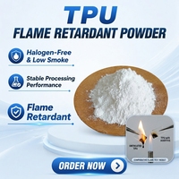 Poudre ignifuge TPU sans halogène à faible dose UL94 V0 pour câbles et films