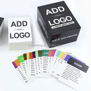 Tùy Chỉnh Dành cho người lớn Câu Hỏi thẻ trò chơi chơi gia đình tùy chỉnh thẻ trò chơi các nhà sản xuất dịch vụ in ấn giấy Trò chơi thẻ - Product Image 6