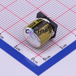 ตัวเก็บประจุแบบอิเล็กโทรไลต์อะลูมิเนียมชนิด SMD รุ่น VKME1001C681MV, ขนาด D10xL10 มม., 680uF, 20%, 16V, 1.33A-100kHz - Product Image 1
