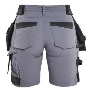 BLAKLADER - 712416459699C38 <b>Women</b>’s Craftsman shorts 4-way <b>stretch</b> Mid grey/Black - EAN 7330509922545 WORK <b>TROUSERS</b> WORK SHORTS - Product Image 2