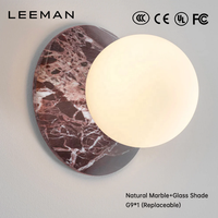 Applique murale LED moderne en marbre, luminaire mural de salle de bain, lampe de chevet, éclairage mural pour couloir, escalier, chambre, café