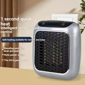 Riscaldatore <span class=keywords><strong>Elettrico</strong></span> Istantaneo Portatile Mini PTC 2026 CE ROHS con Ventilazione, Protezione da Surriscaldamento e Termostato Regolabile - Product Image 1