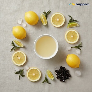 Sirop de citron 5kg Bouteille Halal HACCP Végétarien pour les magasins de Bubble Tea et de Milk Tea OEM - Product Image 4