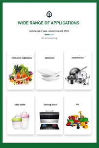 Peony Root Bark Extract <strong>Dish</strong> <strong>Detergent</strong> Gentle Hands Fast Grease Removal Rinse-Free No Residue Fruit Vegetable Cleaner Powder - Product Image 3