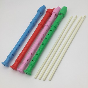 Wholesale Factory High Quality Multi Color 8 Hole Plastic Flute, Colored Children Beginner Practice Wind <b>Instrument</b> - Product Image 5