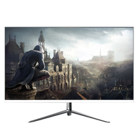 Moniteur de jeu PC plat sans cadre blanc de 32 pouces 1k 180Hz avec trous Vesa Moniteur LCD