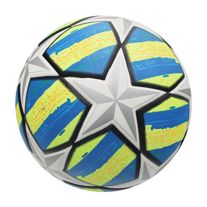 Ballon de football léger taille 5, en cuir PU imperméable, cousu à la machine, thermocollé, haute qualité, ballon de <span class=keywords><strong>match</strong></span> officiel - Product Image 5