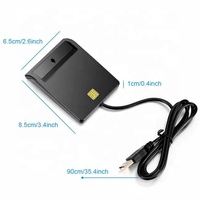 USB 2.0 ve Type-C Hepsi Bir Arada Kart Okuyucu (IC, Kimlik, Hafıza ve Erişim Kartları için)