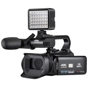 Fotocamera 4K HD con Zoom Digitale 18X, Fotocamera Professionale con Schermo Touchscreen Liquido ad Alta Definizione da 4.0 Pollici, Fotocamera per Streaming - Product Image 1