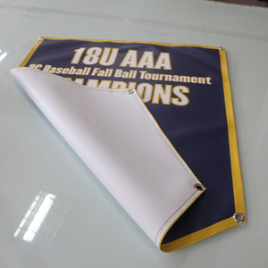 Bandera de malla de vinilo de nailon a todo color impresa personalizada Impresión digital publicidad exterior banderas y pancartas flexibles - Product Image 5