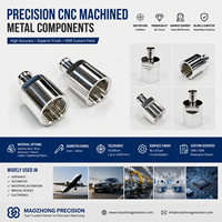 Pièces usinées CNC de haute précision, composants de tournage métallique sur mesure, fabricant OEM ±0,005 mm