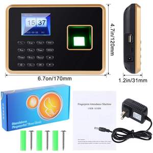 Reloj Biométrico Virous Colors con Huella Dactilar, RFID y PIN, Capacidad para 1000 Usuarios - Product Image 4