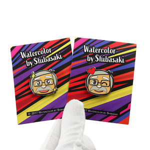 Épingle en émail personnalisée 2d 3D mignon personnage de dessin animé Anime Animal Badge Épingle en émail dur doux en alliage de zinc Épinglette en métal pour cadeaux - Product Image 2