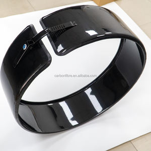 Cache-roue de secours noir brillant pour Mercedes Classe G W463 W464 W465 G500 G550 G63 G65 G <span class=keywords><strong>Wago</strong></span> - Product Image 2