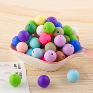 Kovict bán buôn 15mm Silicone Mọc Răng Hạt thân thiện với môi tính năng an toàn DIY beading bút trang sức làm đồ chơi của bé - Product Image 6