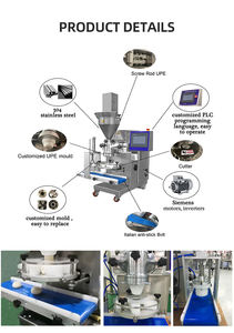 Macchina automatica multifunzione per fabbricare Kibbeh/Kebbe/Kubba incrostante - Product Image 4