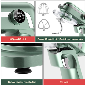Mélangeur sur socle pour aliments à la maison mélangeur crème tout-en-un mélangeur mélangeur sur socle multifonctionnel <span class=keywords><strong>de</strong></span> <span class=keywords><strong>cuisine</strong></span> avec hachoir à viande - Product Image 4
