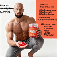 Gummies personnalisées avec logo, extrait de plantes BCAA, formule de vitamines, antioxydant, beauté, 5g, pré-entraînement, croissance musculaire, adulte